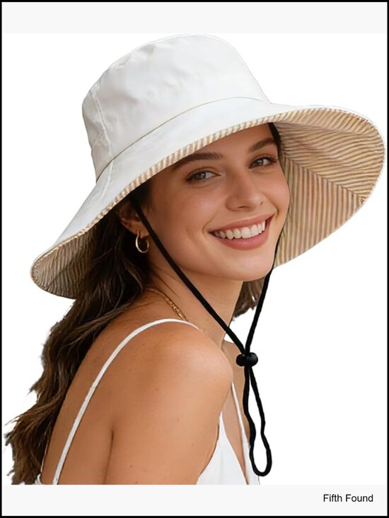 Wide Brim Foldable Sun Hat UPF50+ Packable Beach Hat for Women main image 5